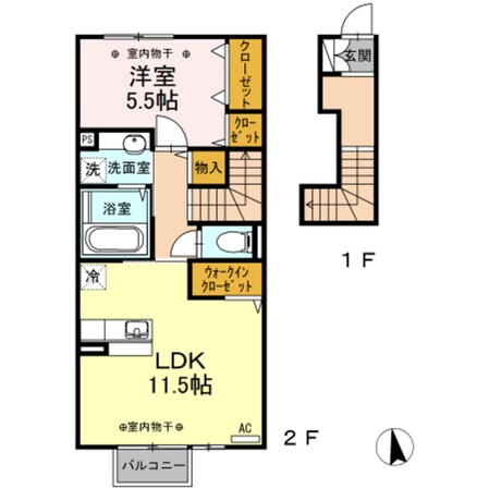 Ｒｏｙａｌ西荒屋の物件間取画像